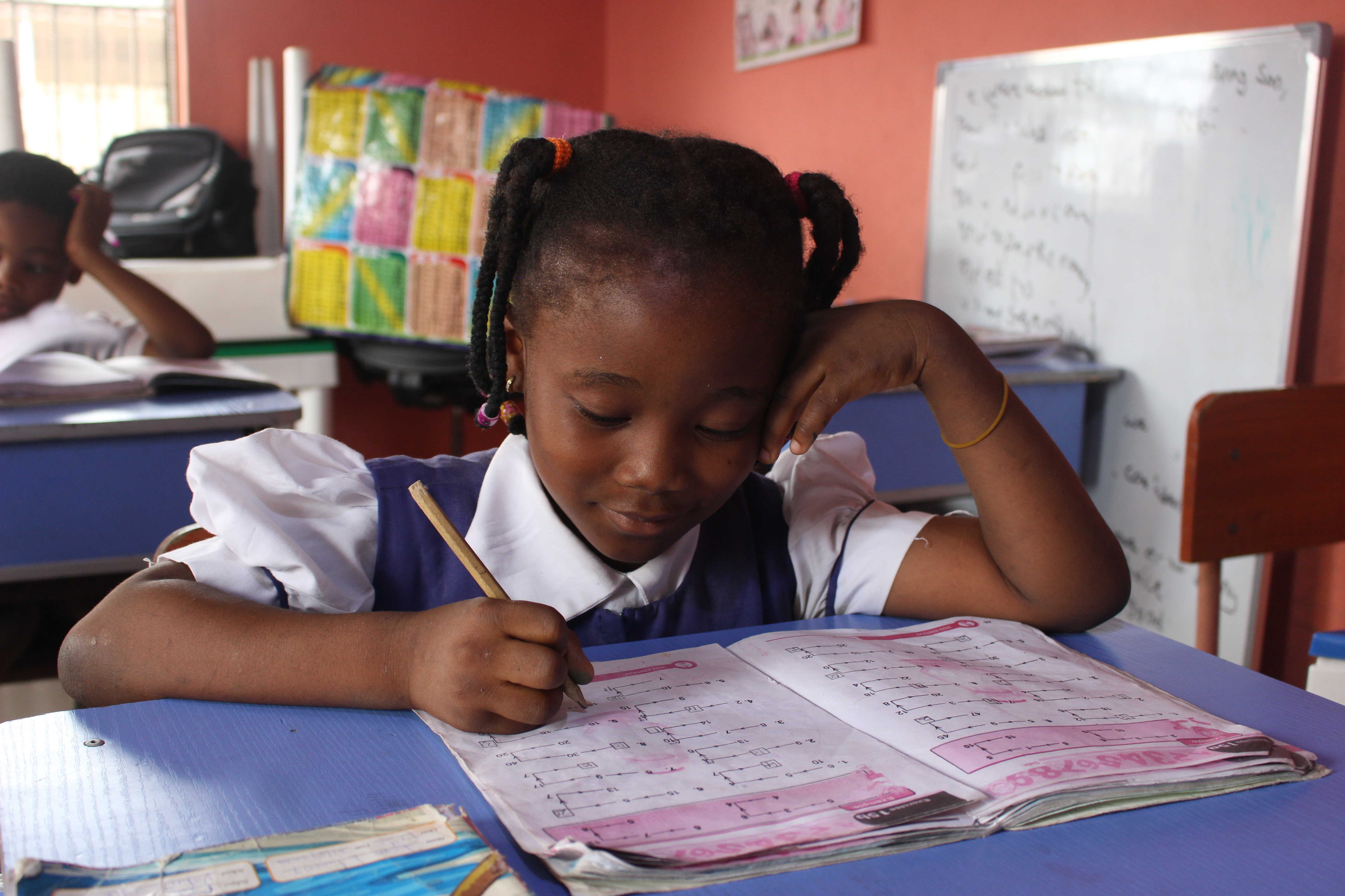 Students playing